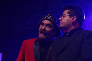Dinamita Show saca carcajadas al público del Festival Folklórico en la Patagonia