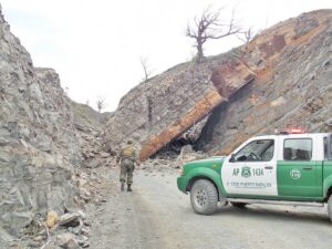 MOP plantea una variante de la ruta al Paine donde ocurren desprendimientos
