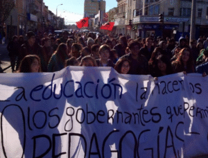 Con completa normalidad se está desarrollando Marcha por la Educación