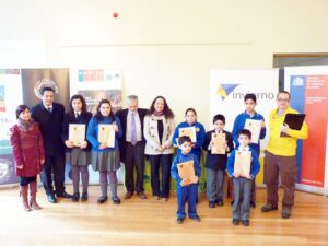 Conaf premió a los ganadores del concurso de pintura y eslogan