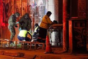 Con escolta policial se efectuaron funerales de hombre muerto por bombazo