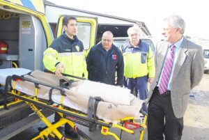 “Por ley no se puede aumentar  la cantidad de ambulancias”