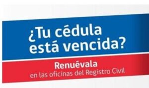 Registro Civil funcionará este sábado para renovar cédulas de identidad