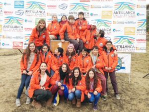 Destacada participación de esquiadores en Antillanca