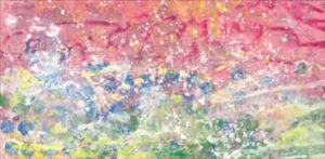 Niña de 5 años con autismo ha realizado impresionantes obras de arte