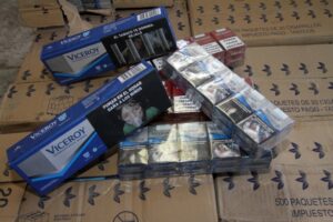 Millonario contrabando de cigarrillos en camión que salió de Punta Arenas