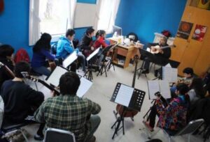 Taller de guitarra de la Casa Azul de Arte dio comienzo a las Jornadas Culturales