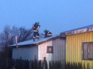 Un principio de incenido se registró esta mañana
