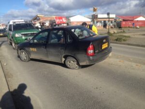 Tres personas lesionadas en accidente de tránsito