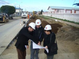 Autoridades inspeccionan obras que se realizan en José Ignacio Zenteno