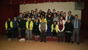 Liceo Politécnico Cardenal Silva Henríquez realizó encuentro con estudiantes de Queilén