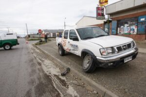 Nuevo accidente en la esquina de las calles Videla y Rómulo Correa