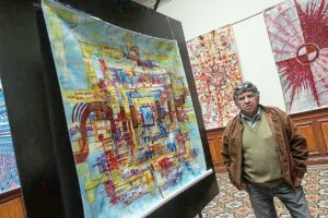 Se inauguraron dos exposiciones del destacado pintor Eduardo Cartes