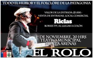 “Rolo: soy patagón” se presentará en el Teatro Municipal José Bohr