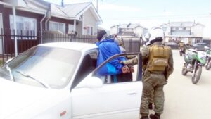 Persecución policial terminó con dos detenidos que portaban droga