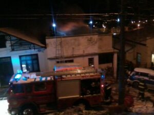 Incendio afectó una vivienda en el Cerro de la Cruz