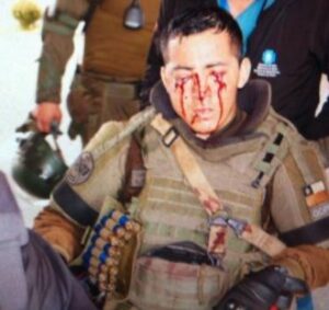Cuatro vehículos blindados y 40 efectivos del Gope llegaron a la Araucanía