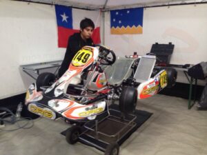 Joven promesa automovilística de Magallanes en la final internacional de karting