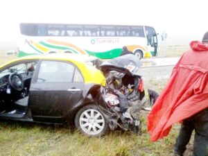 Más de 30 pasajeros de bus debieron retornar a Punta Arenas tras accidente en carretera