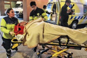 Parapléjico quedó extranjero  que cayó en parapente