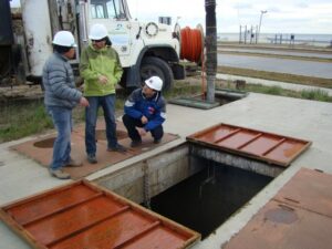 Minvu inició la limpieza de la red de Aguas Lluvias en Punta Arenas