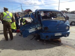 Falleció trabajador que viajaba de acompañante en camión que protagonizó accidente carretero