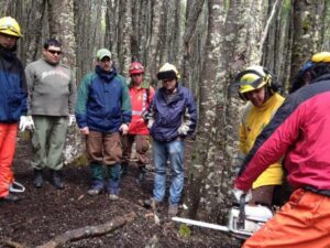 Conaf instruyó a 16 brigadistas en prevención y combate de incendios forestales