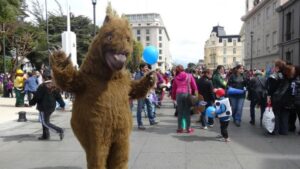 Milodón estuvo presente en la Semana del Párvulo