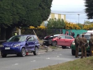Cuatro personas lesionadas en accidente de tránsito esta tarde