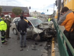 Mujer falleció en accidente de tránsito esta mañana en Punta Arenas