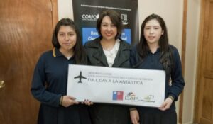 Estudiantes de la escuela  Arturo Prat fueron premiadas con el segundo lugar en el Concurso de Reporteros de la Ciencia Antártica