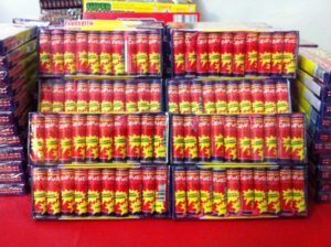 321 cajas con fuegos de artificio decomiso la PDI desde local comercial