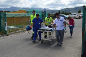 Familia natalina que regresaba de sus vacaciones sufrió un accidente de tránsito