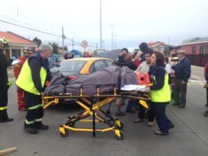 Dos lesionados dejó violento accidente de tránsito