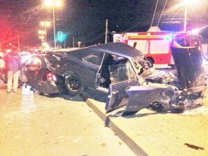 Fuera de la UCI se recupera joven accidentada