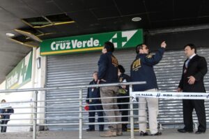 Intensas diligencias realiza la PDI para aclarar el millonario robo al Unimarc Sur