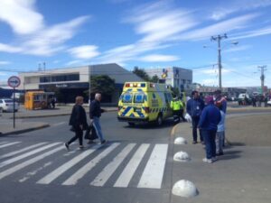 Una joven de 15 años fue atropellada al interior de zona franca
