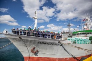 Buque Globalpesca II inicia primera marea 2015