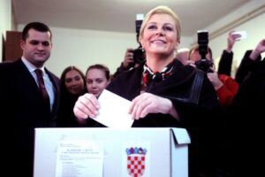 Grabar Kitarovic es elegida como  presidenta de Croacia