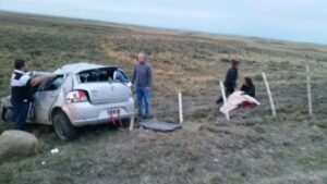 Fatal accidente cerca de Cerro Sombrero deja una persona fallecida y dos lesionados