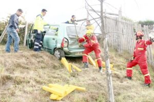 Lesionadas  en accidente fueron dadas de alta