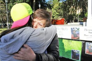 Familiares de desaparecido se congregaron en el centro en busca de ayuda
