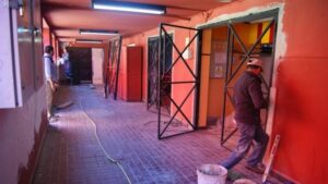 Avanzan las obras en el Liceo Industrial