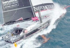 Una intensa batalla se vivió en el océano por los puestos en el Barcelona World Race