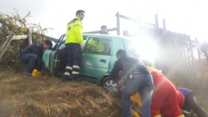 Violento accidente en avenida Costanera