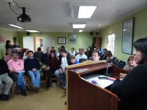 Seremi de Agricultura participó en gabinete económico regional realizado en Villa Tehuelches