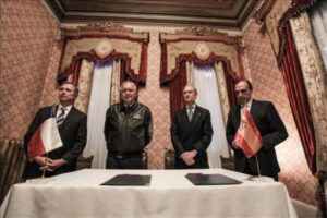Ministros de Defensa de Chile, España y Ecuador visitaron Puerto Williams