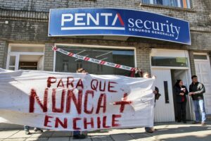 Se realizó Funa a Penta en Punta Arenas