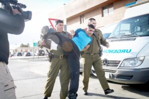 Carabineros detuvo a dos sujetos que  propinaron violenta agresión con machete