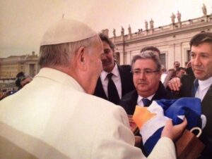 Emilio Boccazzi: “Fue una emoción haber recibido la bendición del Papa”
